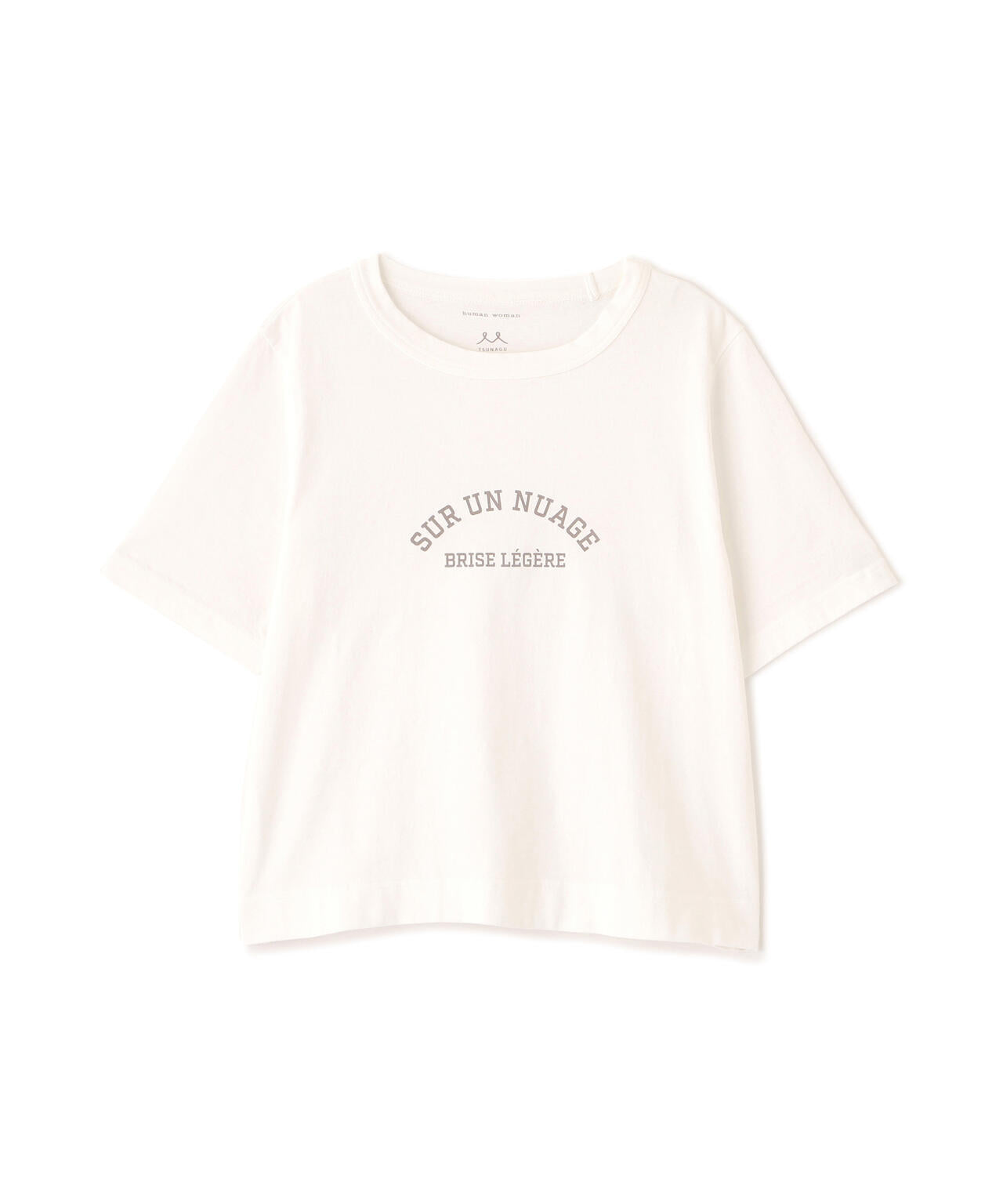 《リサイクル素材使用》TSUNAGU ロゴTシャツ