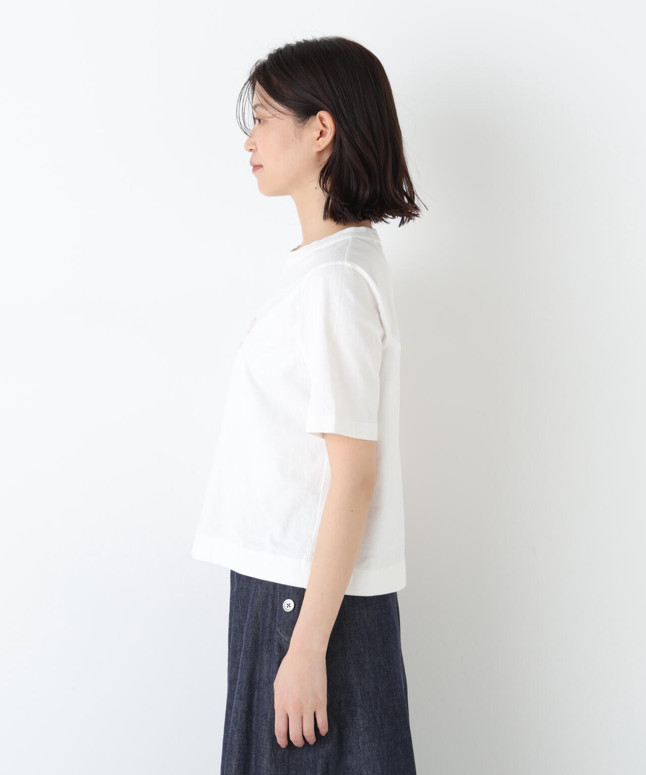 《リサイクル素材使用》TSUNAGU ロゴTシャツ
