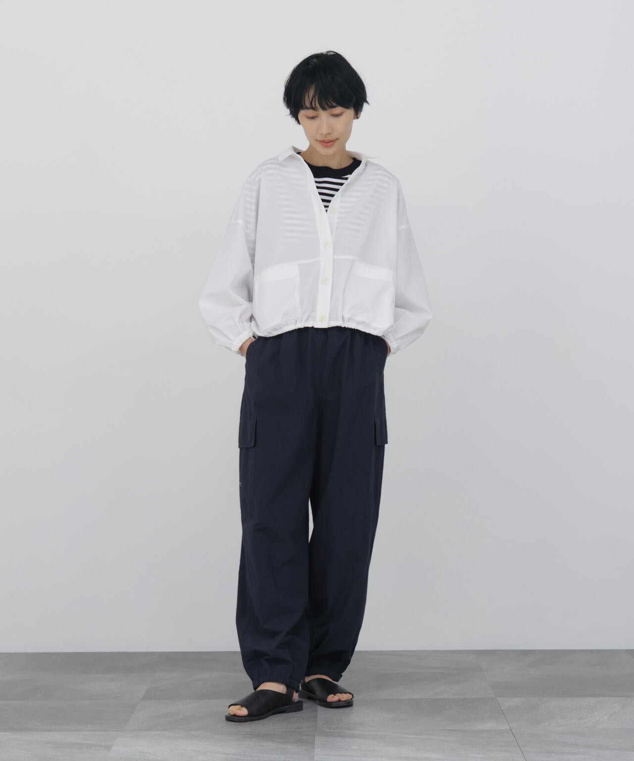 166cm B/78 W/58 H/86 着用サイズ:M