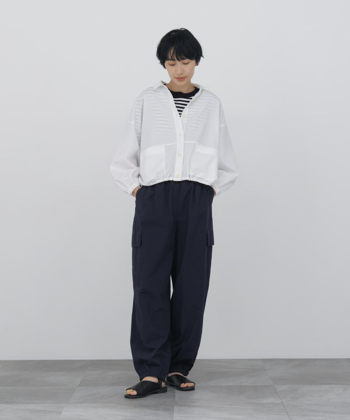 166cm B/78 W/58 H/86 着用サイズ:M