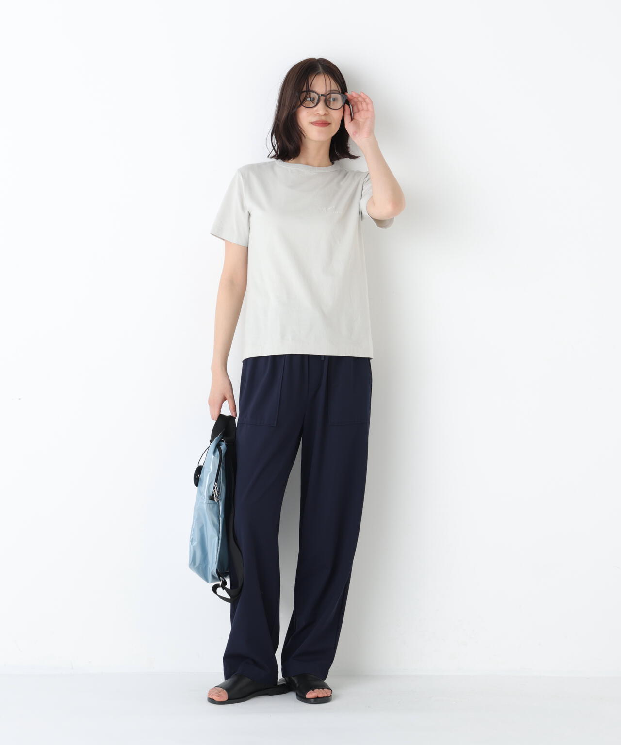 Bonne chance 刺繍ロゴTシャツ