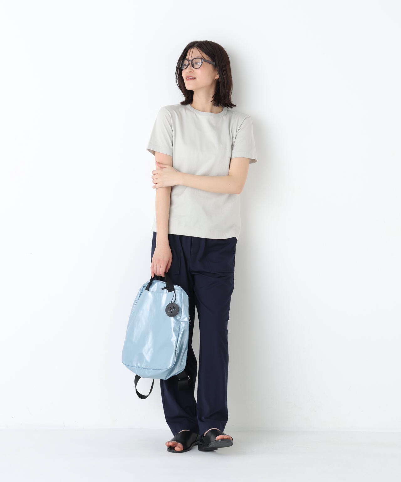 Bonne chance 刺繍ロゴTシャツ