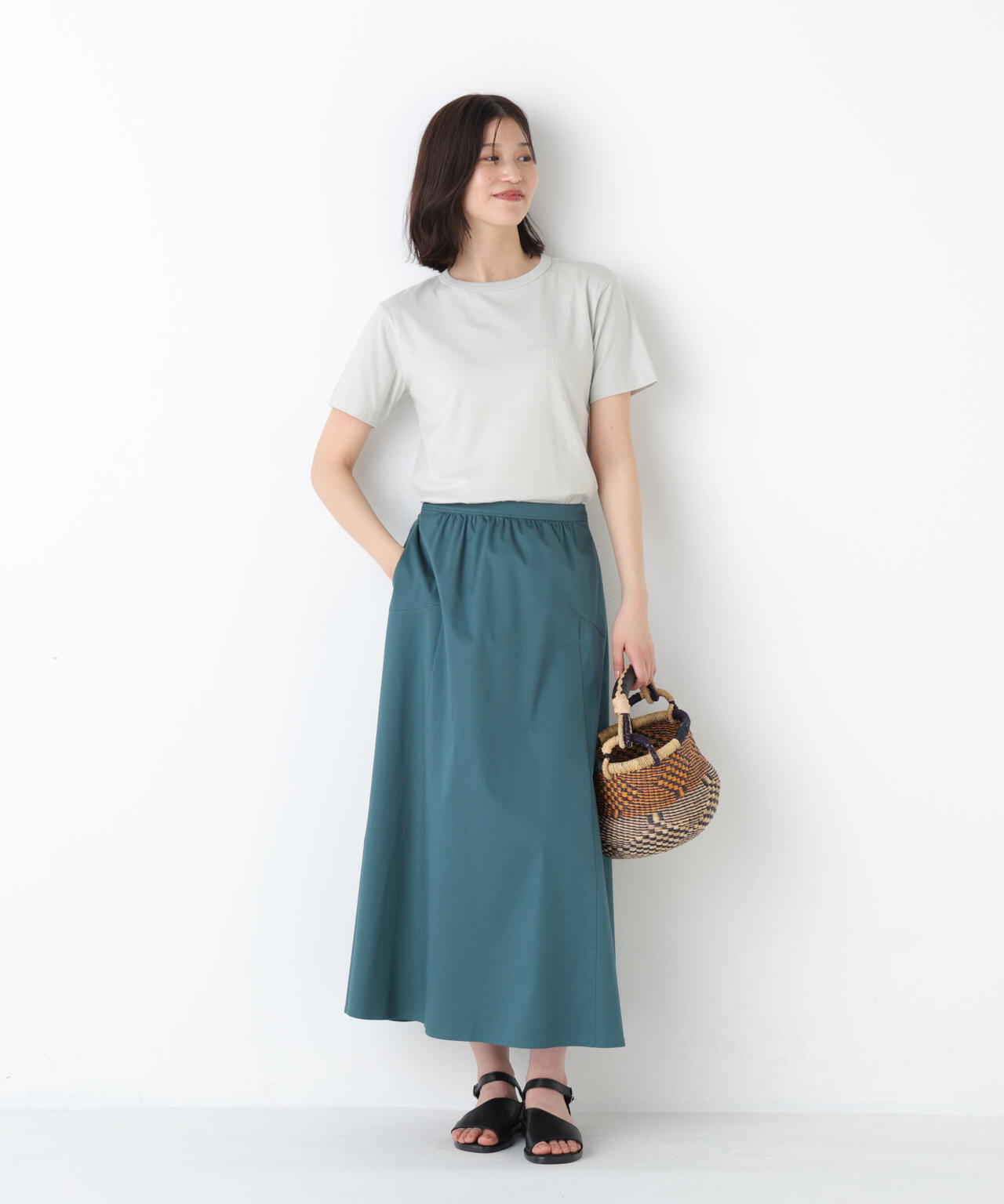 Bonne chance 刺繍ロゴTシャツ