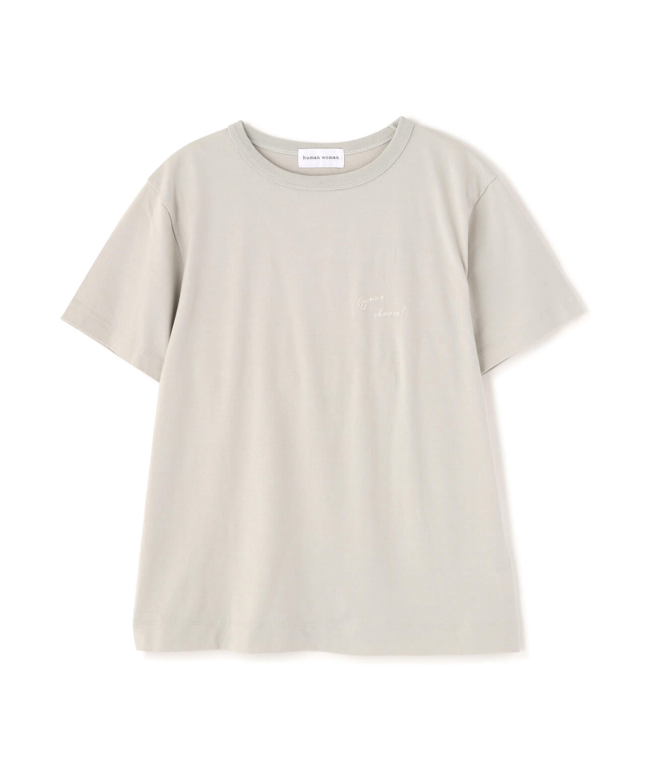 Bonne chance 刺繍ロゴTシャツ