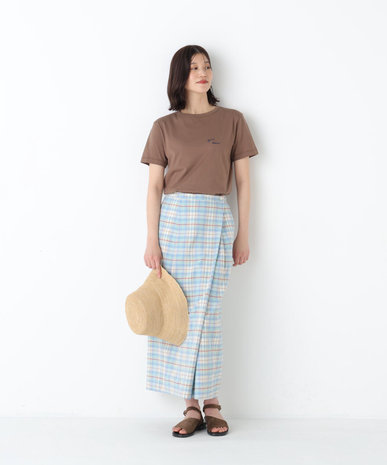 Bonne chance 刺繍ロゴTシャツ