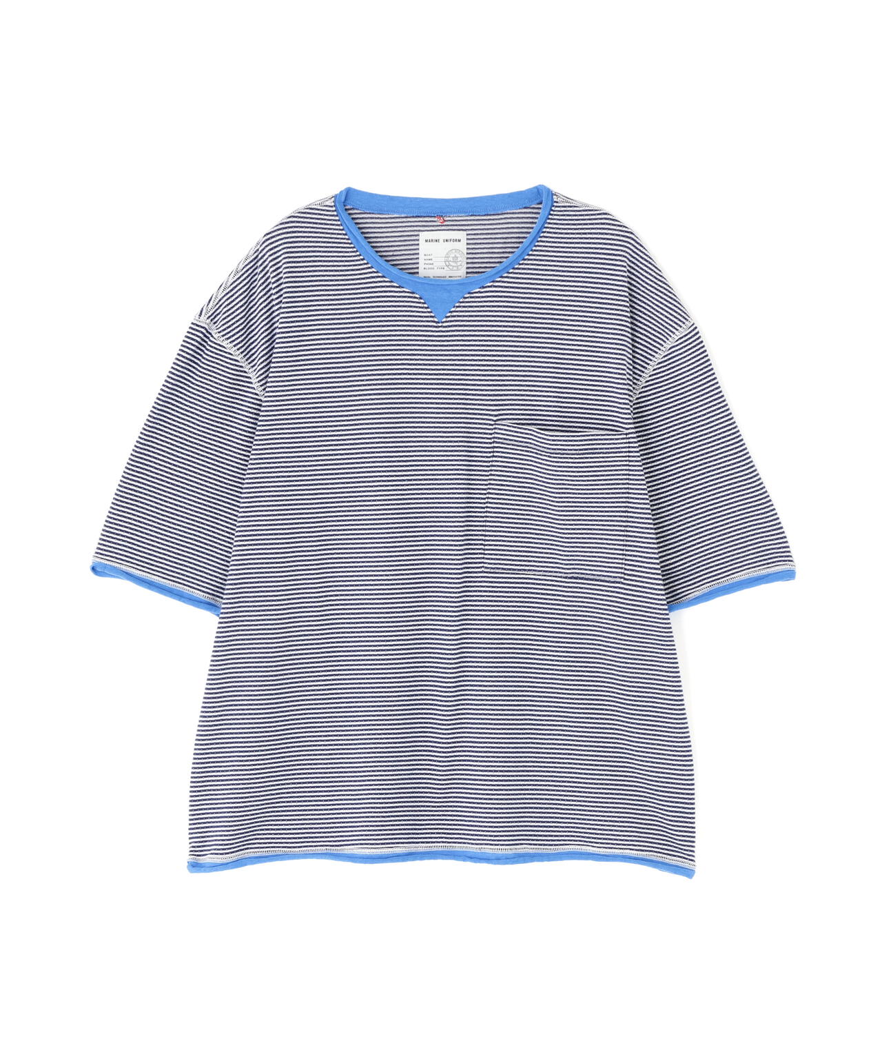 【WEB限定】NATICメッシュボーダーTシャツ
