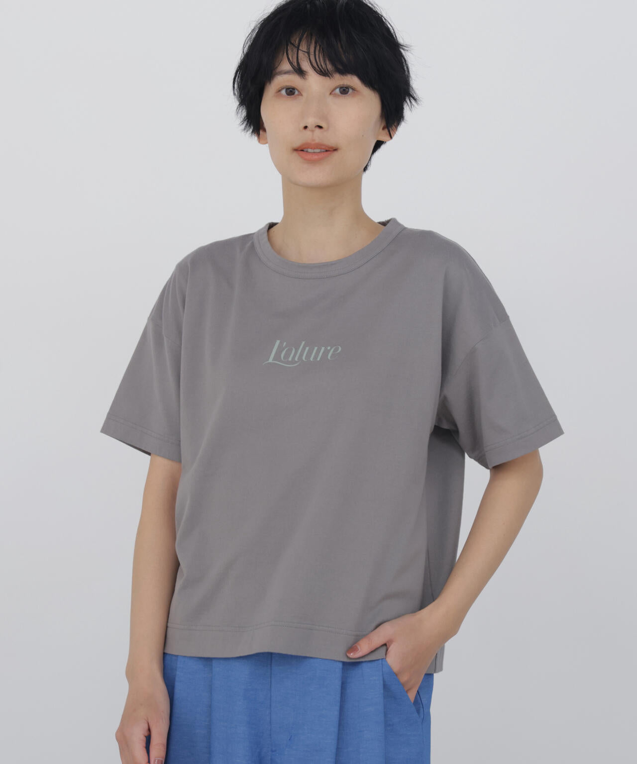 プリントロゴTシャツ