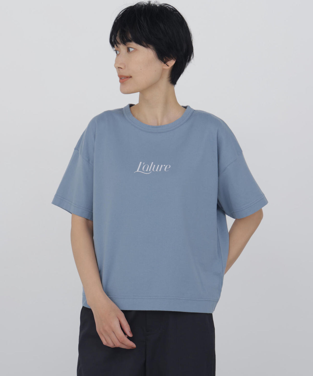 プリントロゴTシャツ