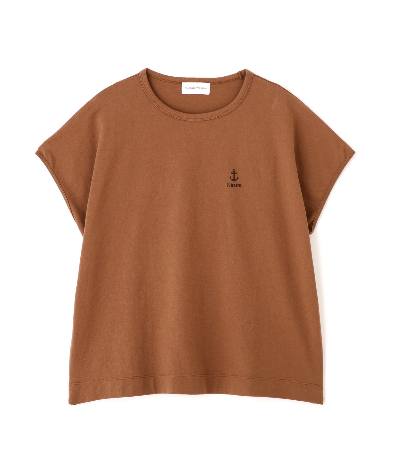 刺繍アンカーロゴTシャツ