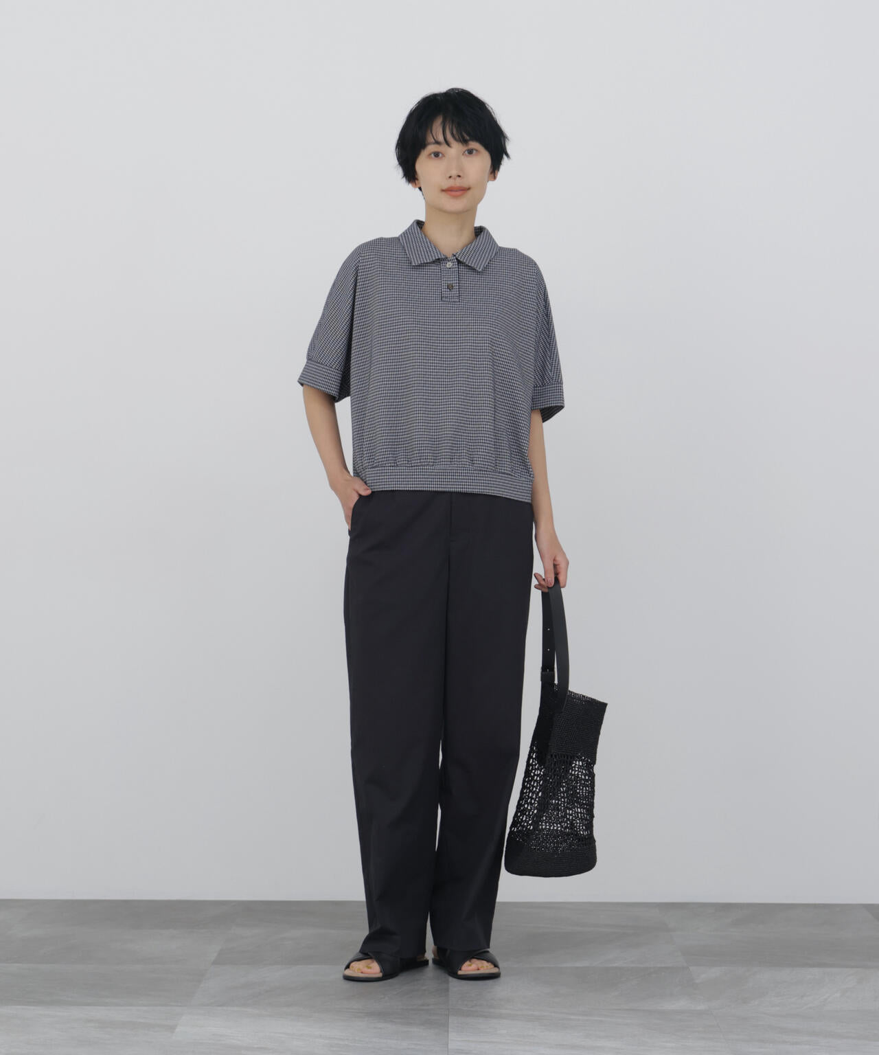 166cm B/78 W/58 H/86 着用サイズ:M