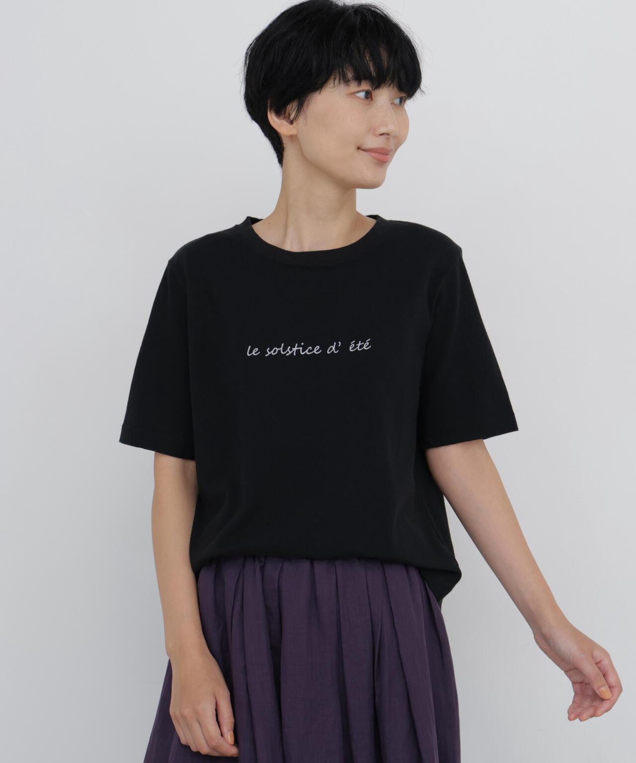 《4色展開》メッセージロゴTシャツ