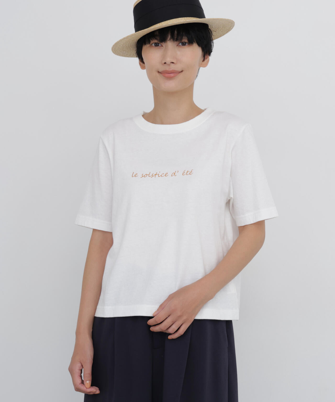 《4色展開》メッセージロゴTシャツ