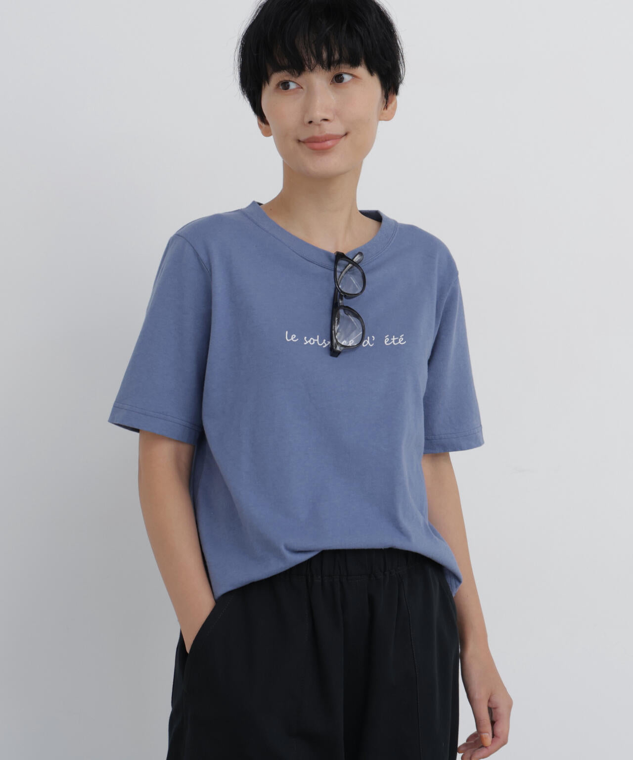《4色展開》メッセージロゴTシャツ