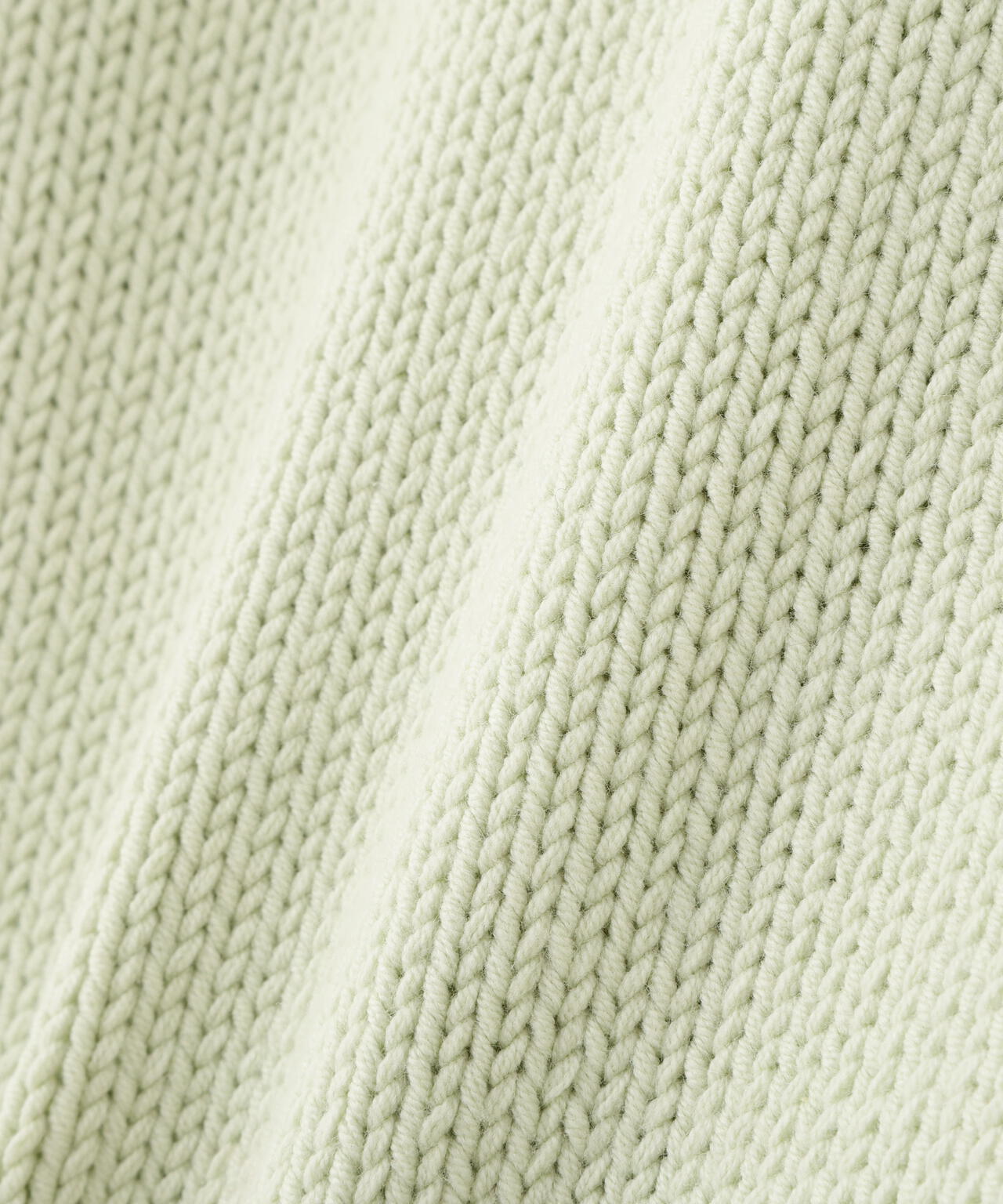 コットンミックスローゲージニットプルオーバー