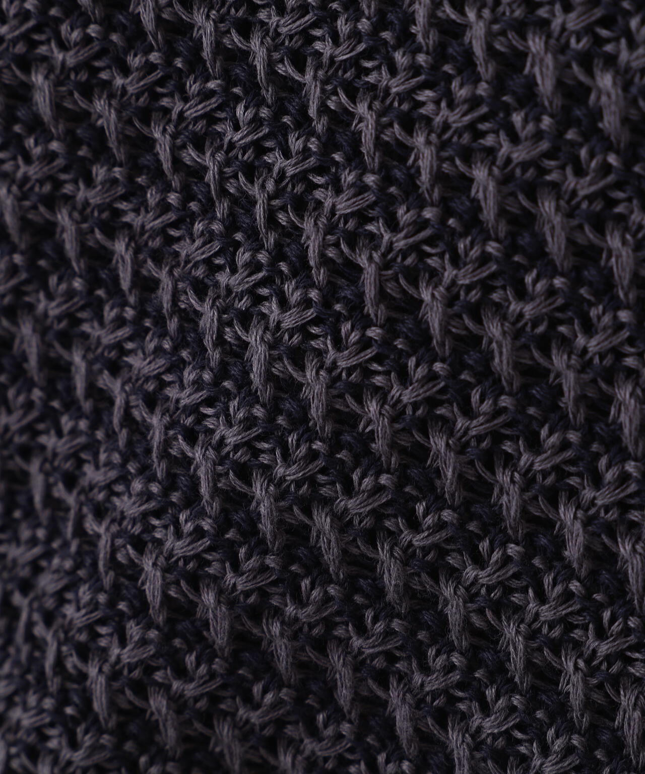 《名品 / 洗える》ミドルゲージ ギマ ミックスニットプルオーバー