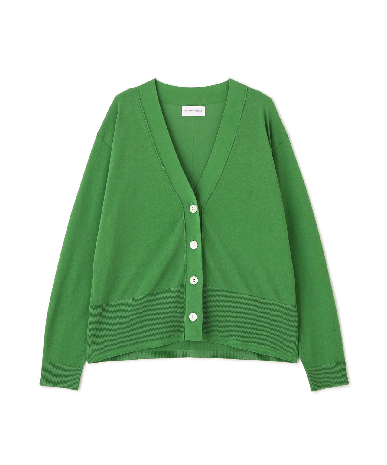 アイレットVネックカーディガン