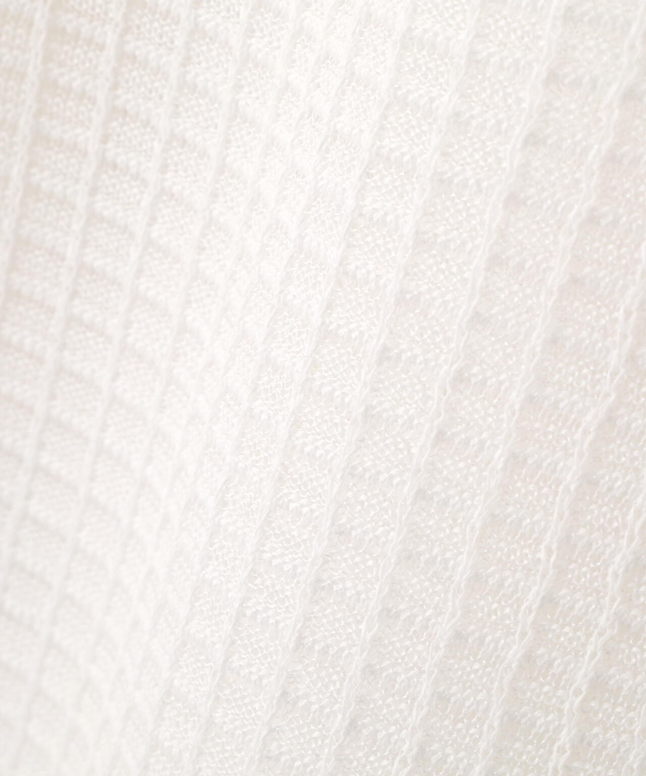 《洗える》コットンポリエステルシアーチェックチュニックプルオーバー