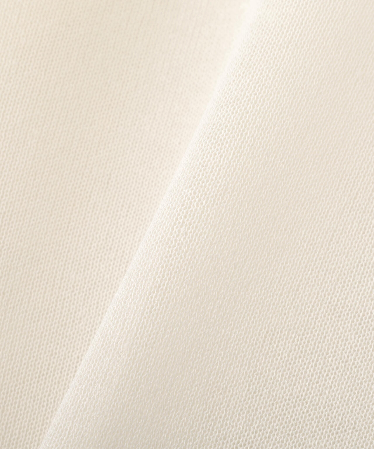 《名品 / 洗える》シアーハイゲージVネック5分袖カーディガン