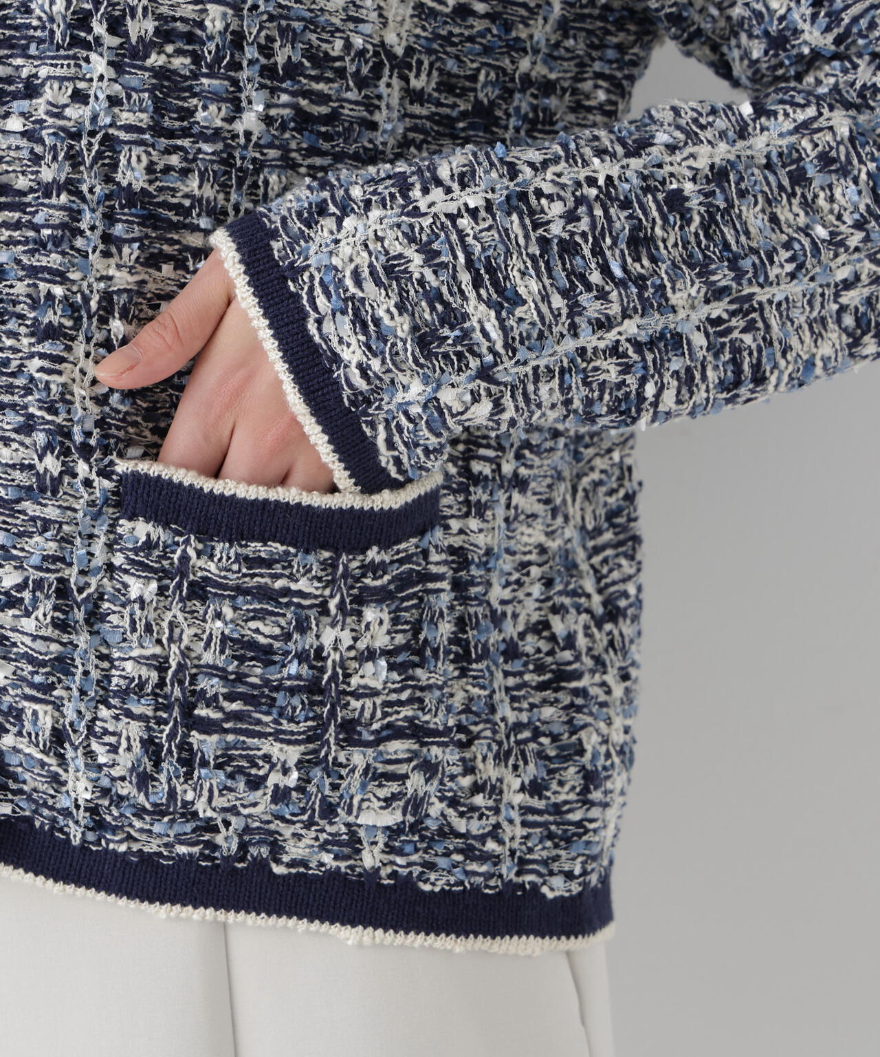 ツィードニットJK