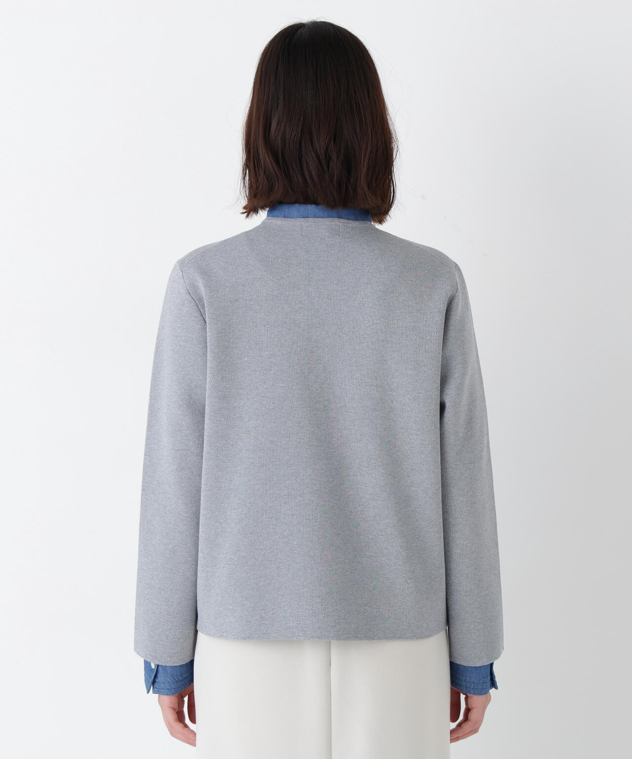 コットンスムースジップアップJK