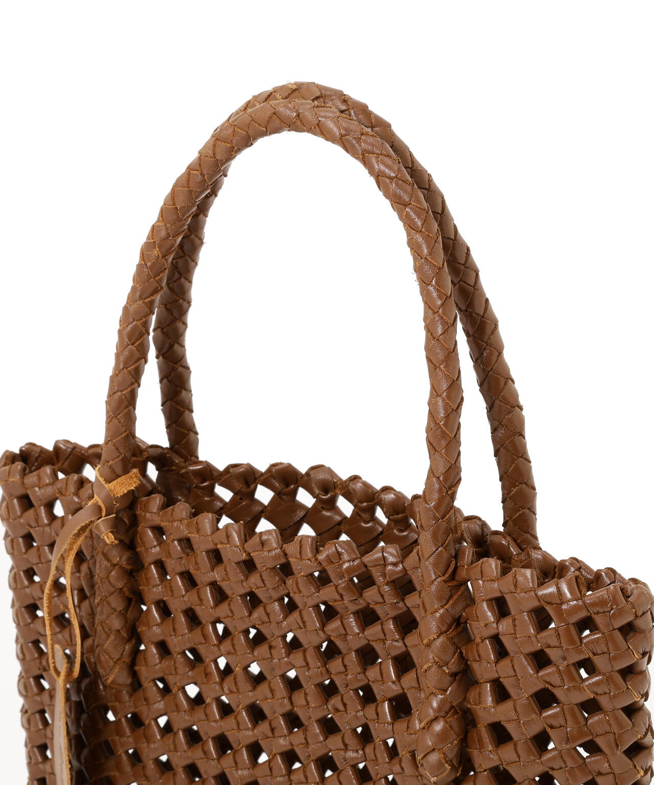 《BAGMATI》レザーメッシュバッグ