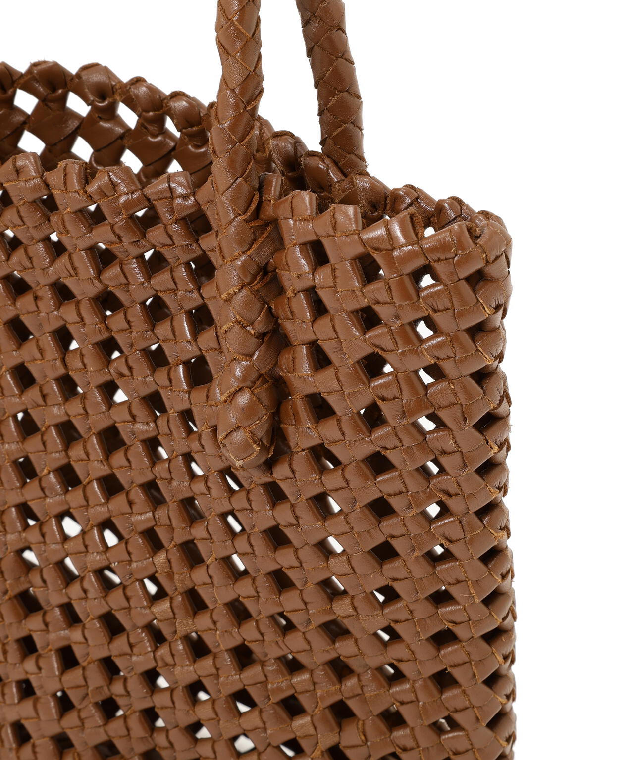 《BAGMATI》レザーメッシュバッグ