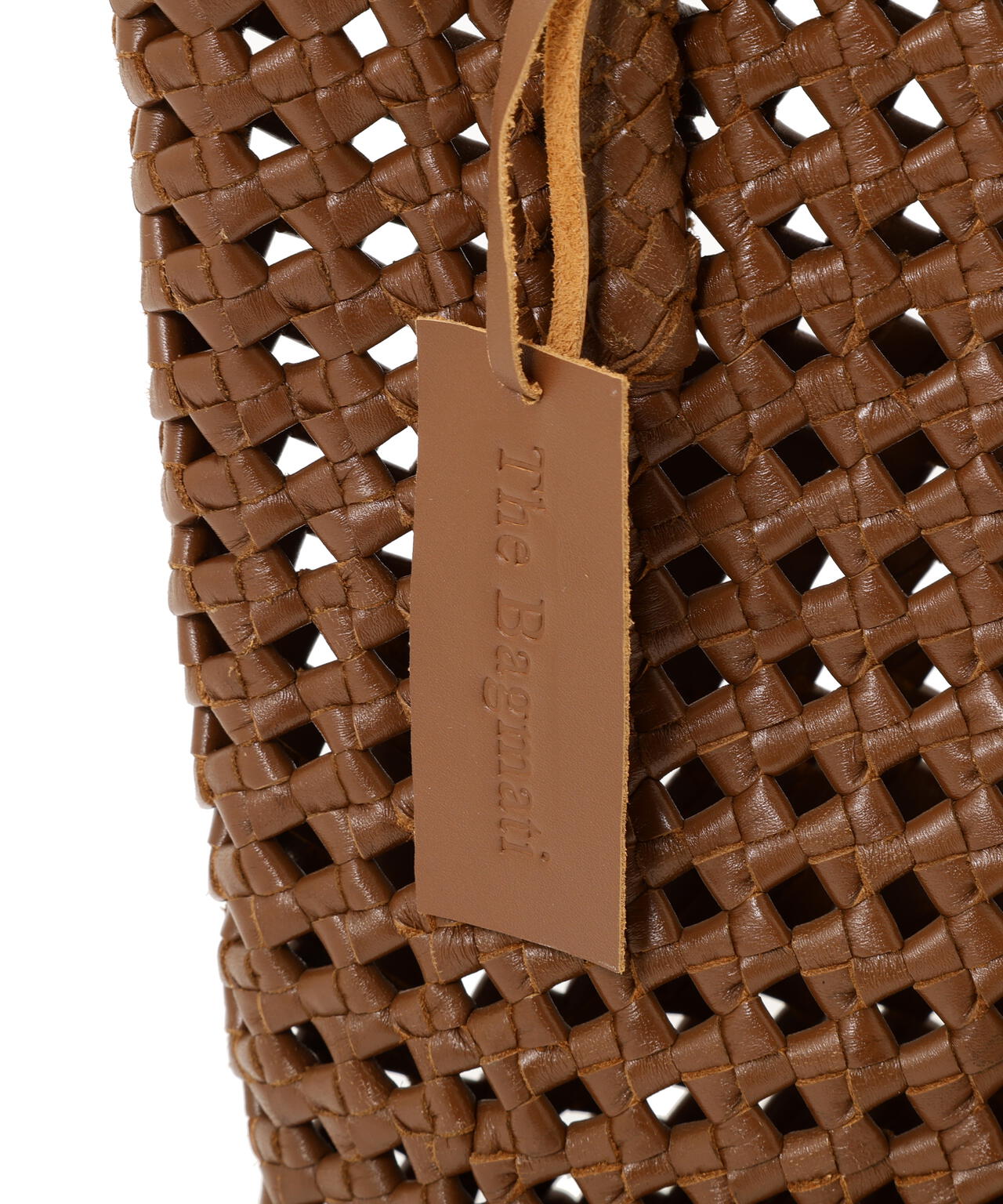 《BAGMATI》レザーメッシュバッグ