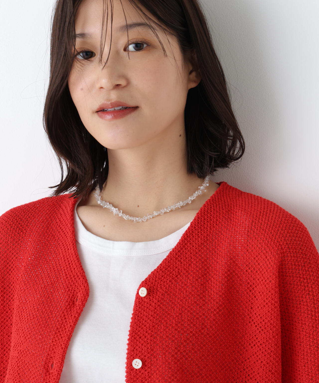 サザレ石ネックレス