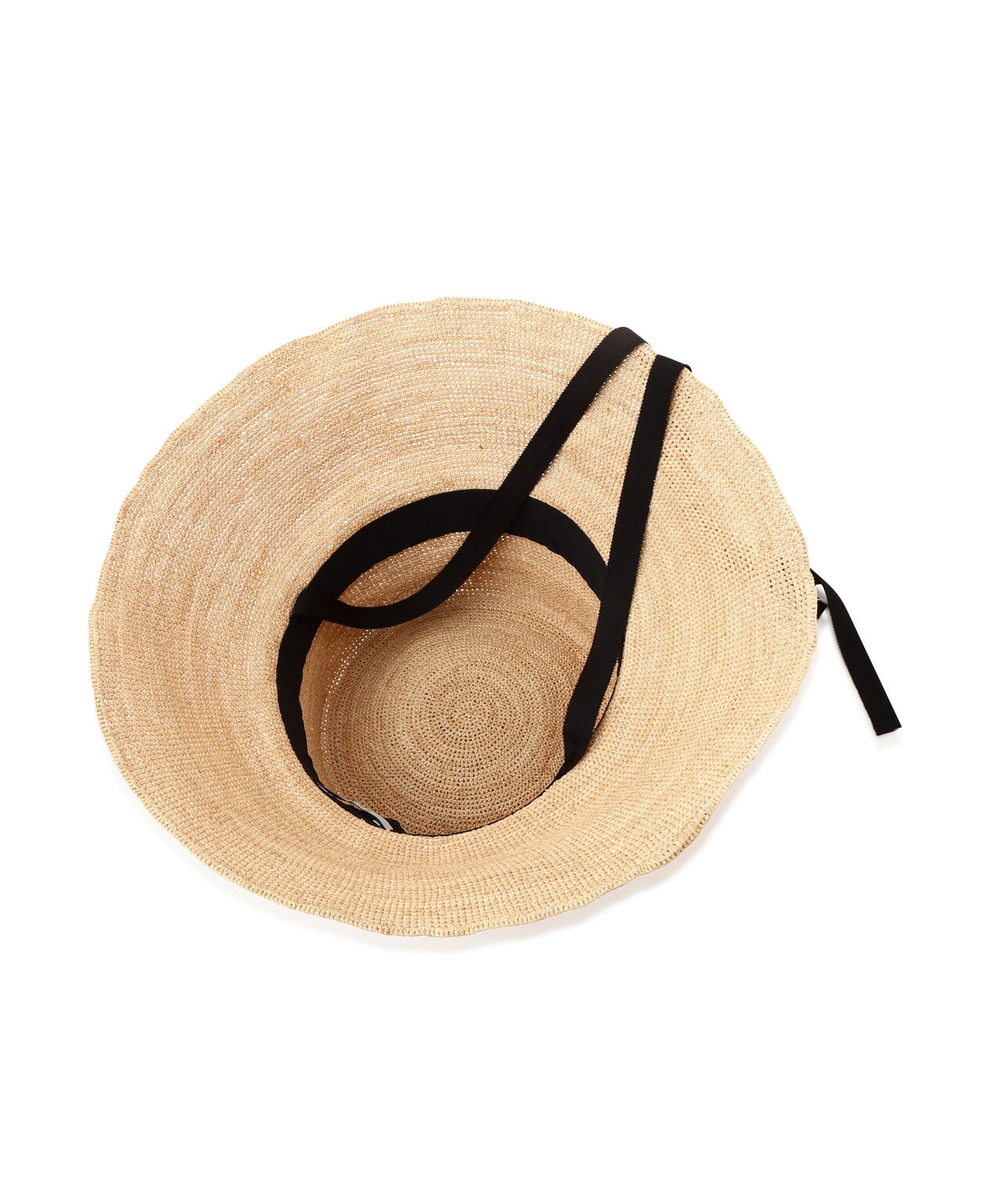 《p cuq》ラフィアハット