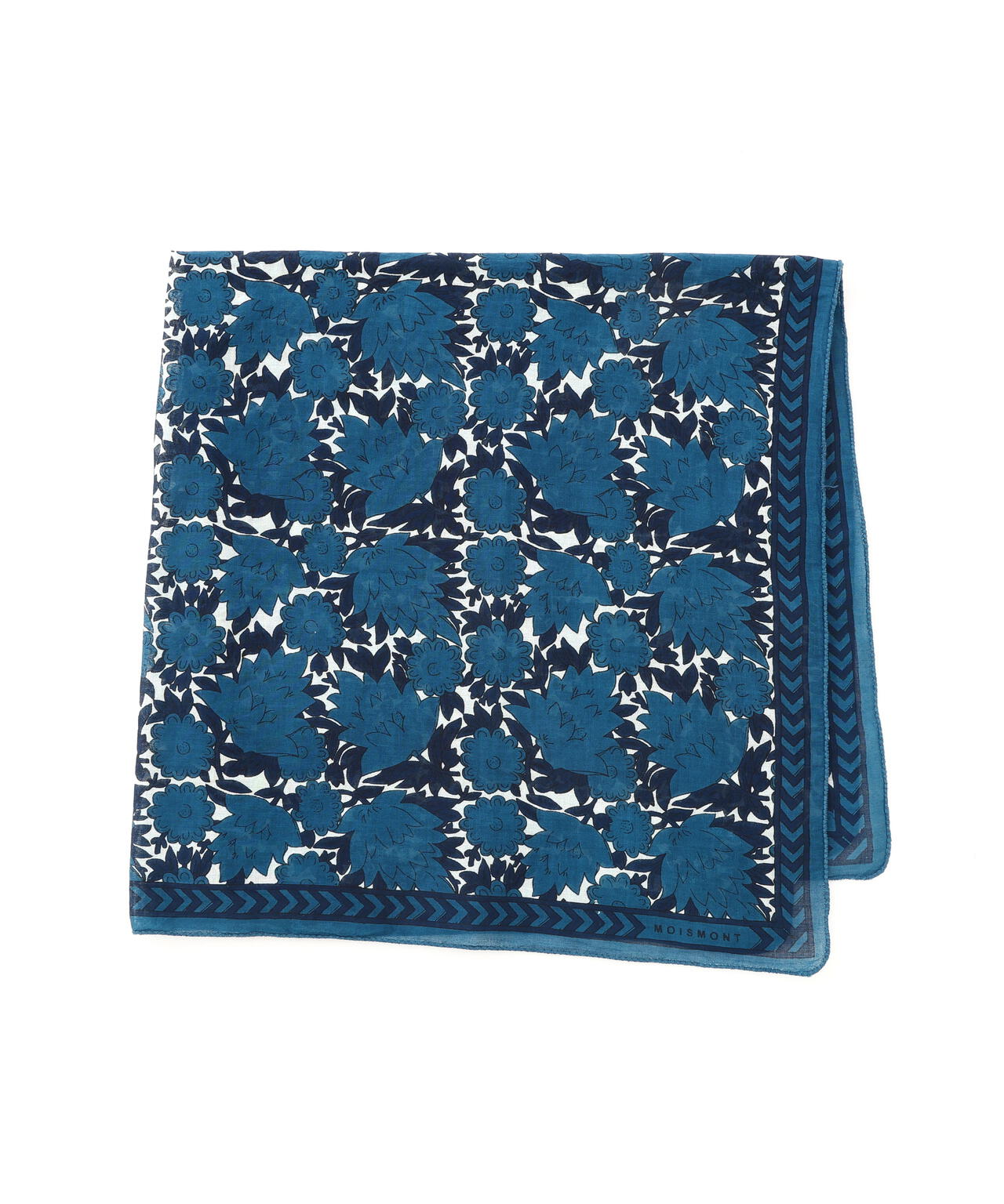 《MOISMONT》フラワープリントスカーフ