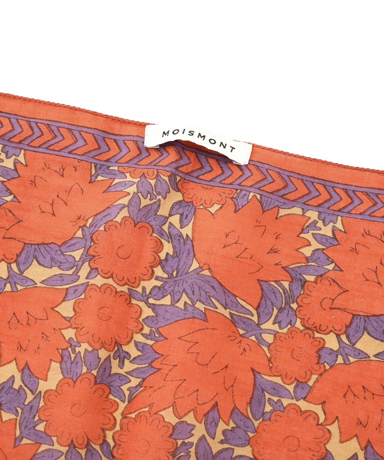 《MOISMONT》フラワープリントスカーフ