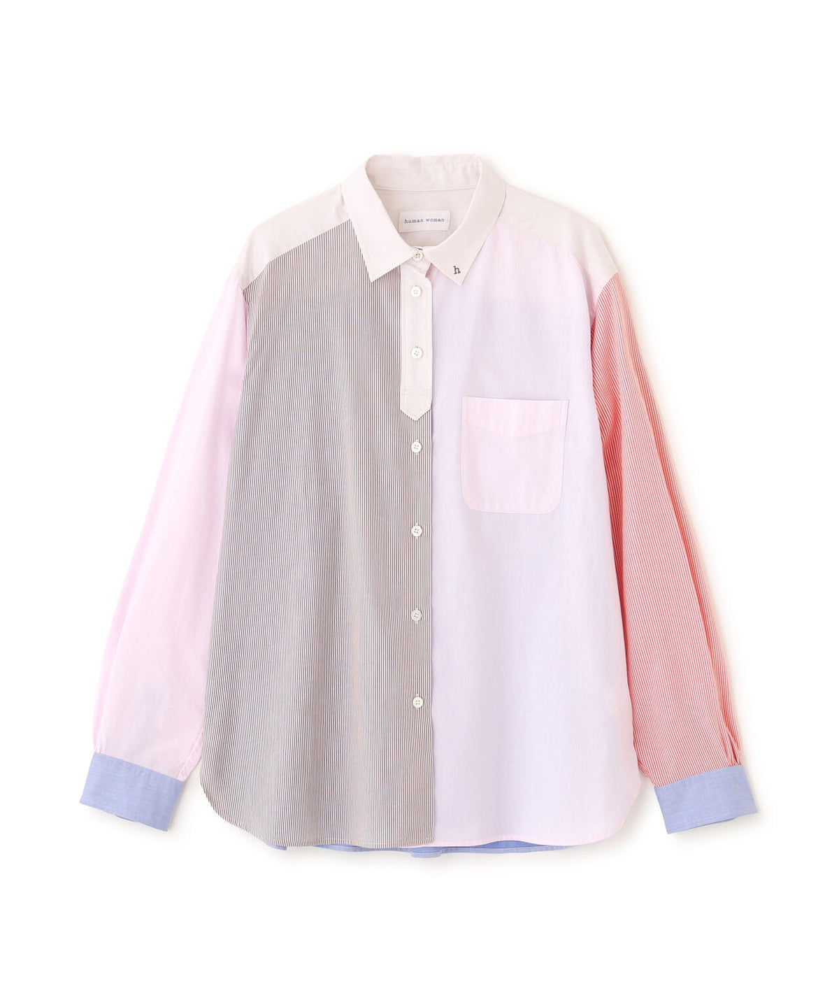 《ニューベーシック / 4カラー展開 / Good Price / 洗える》ポプリンレギュラーカラーシャツ