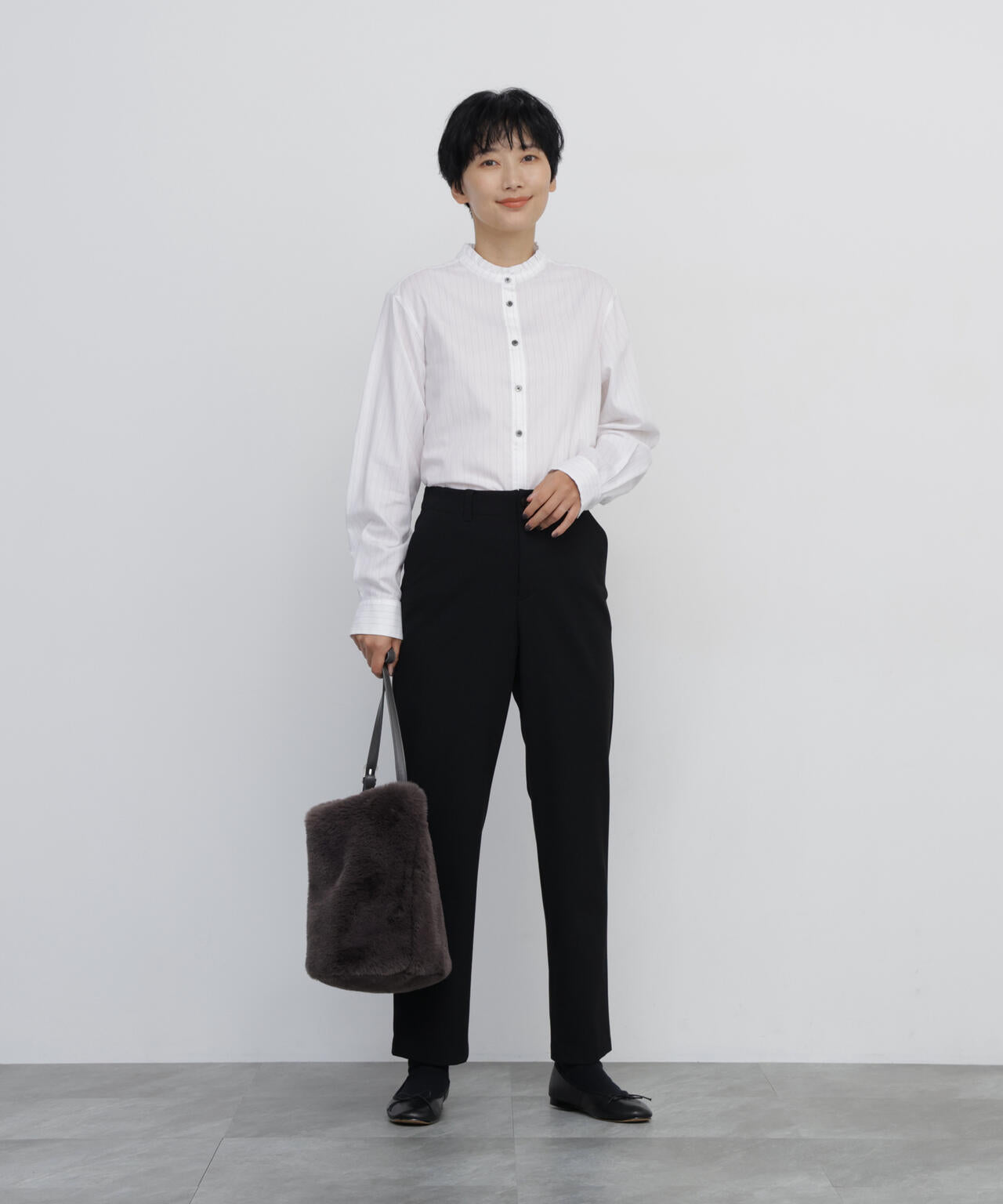 166cm B/78 W/58 H/86 着用サイズ:M