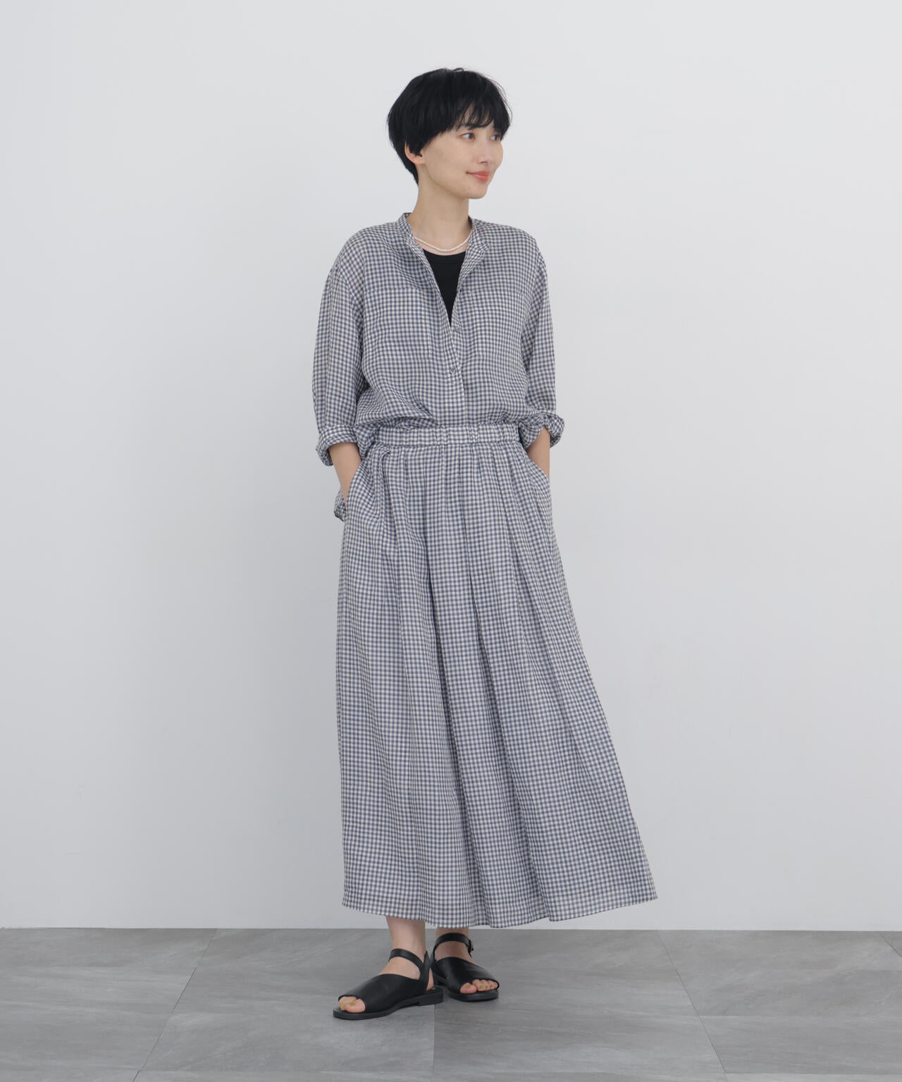 166cm B/78 W/58 H/86 着用サイズ:M