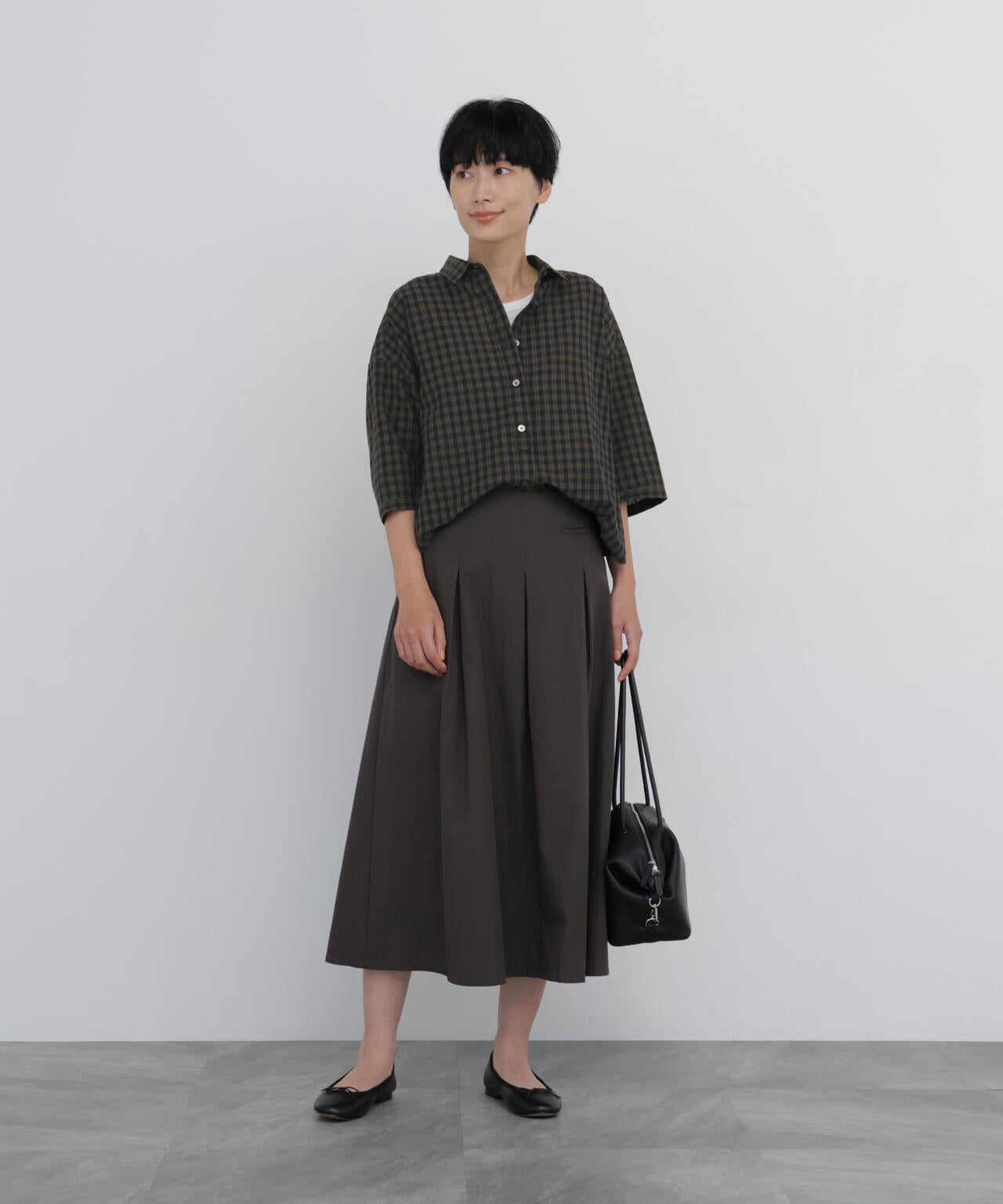166cm B/78 W/58 H/86 着用サイズ:M