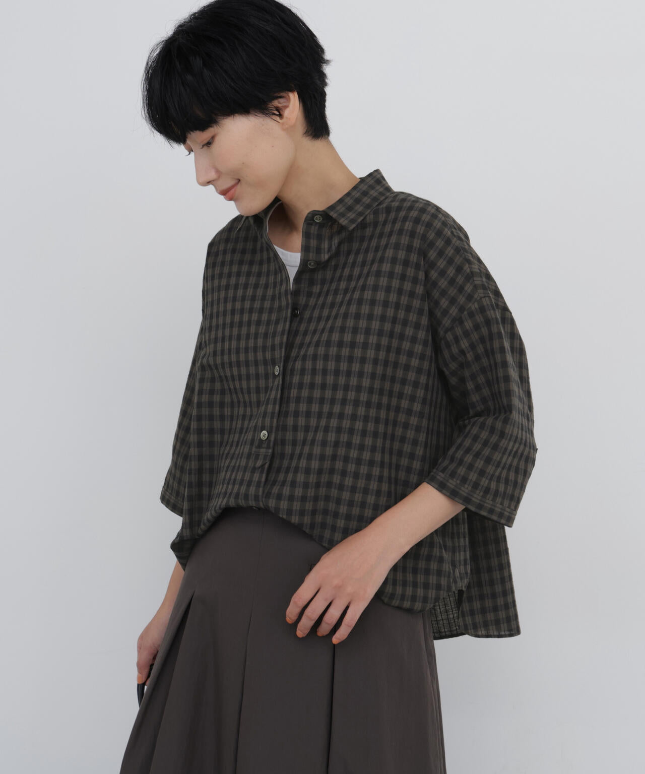 166cm B/78 W/58 H/86 着用サイズ:M