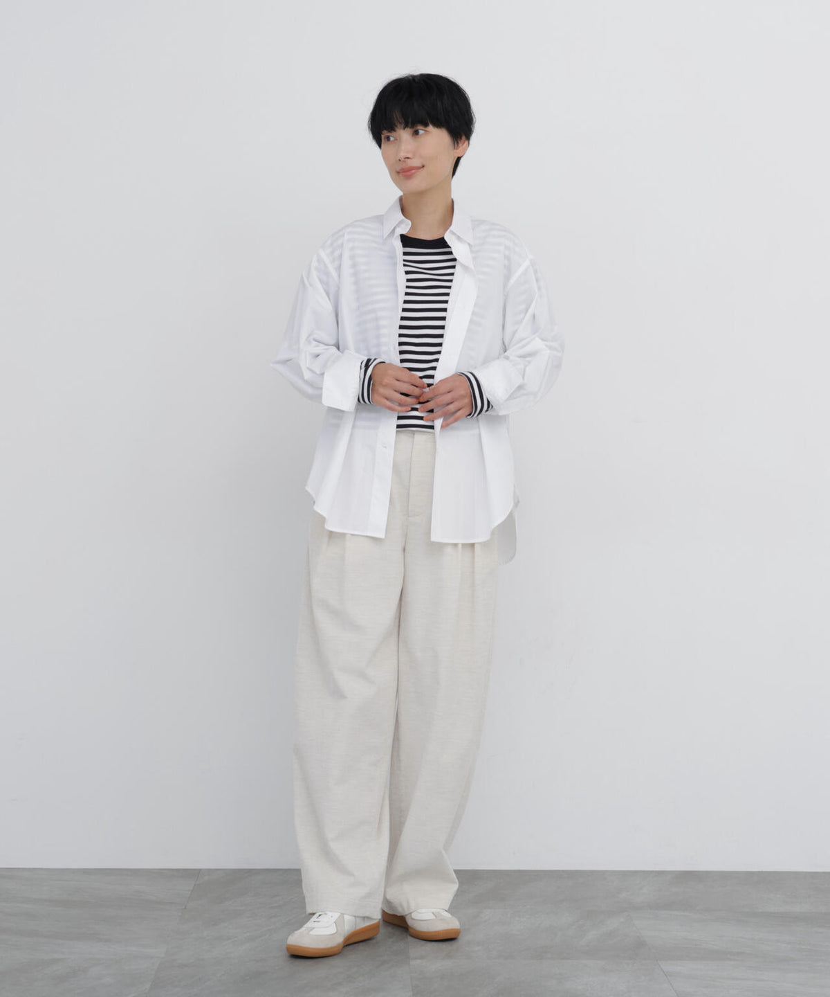 166cm B/78 W/58 H/86 着用サイズ:M