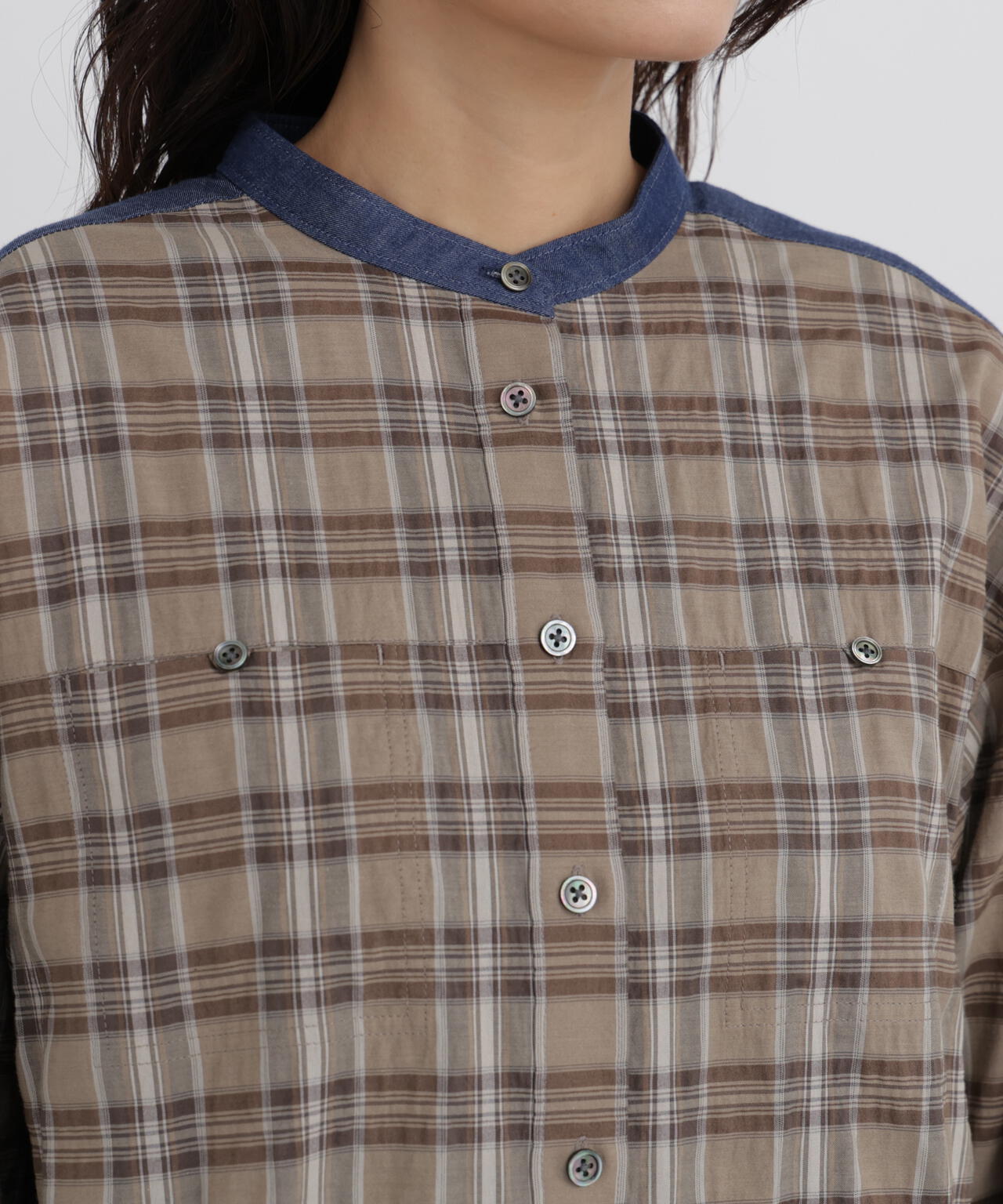 165cm/B:77cm/W:57cm/H:79cm 着用サイズ:M