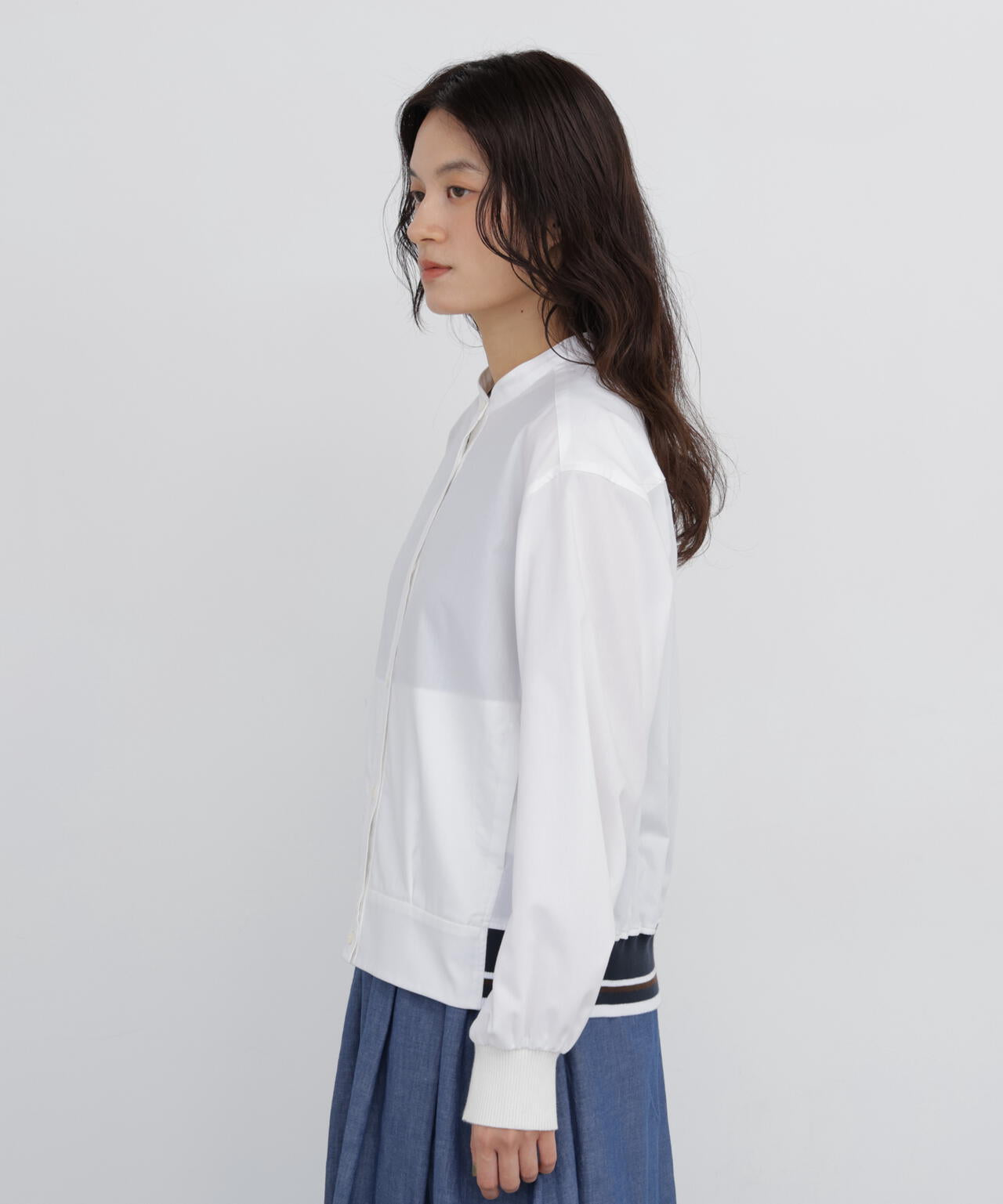 165cm/B:77cm/W:57cm/H:79cm 着用サイズ:M