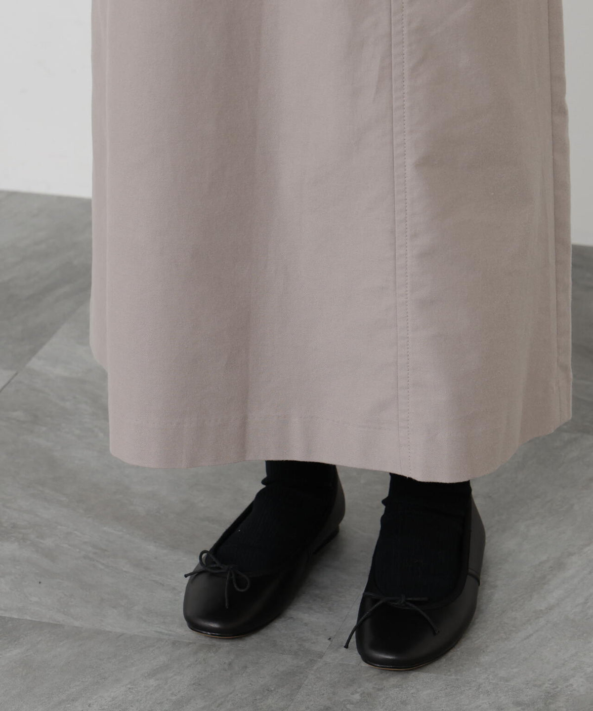 165cm/B:77cm/W:57cm/H:79cm 着用サイズ:M