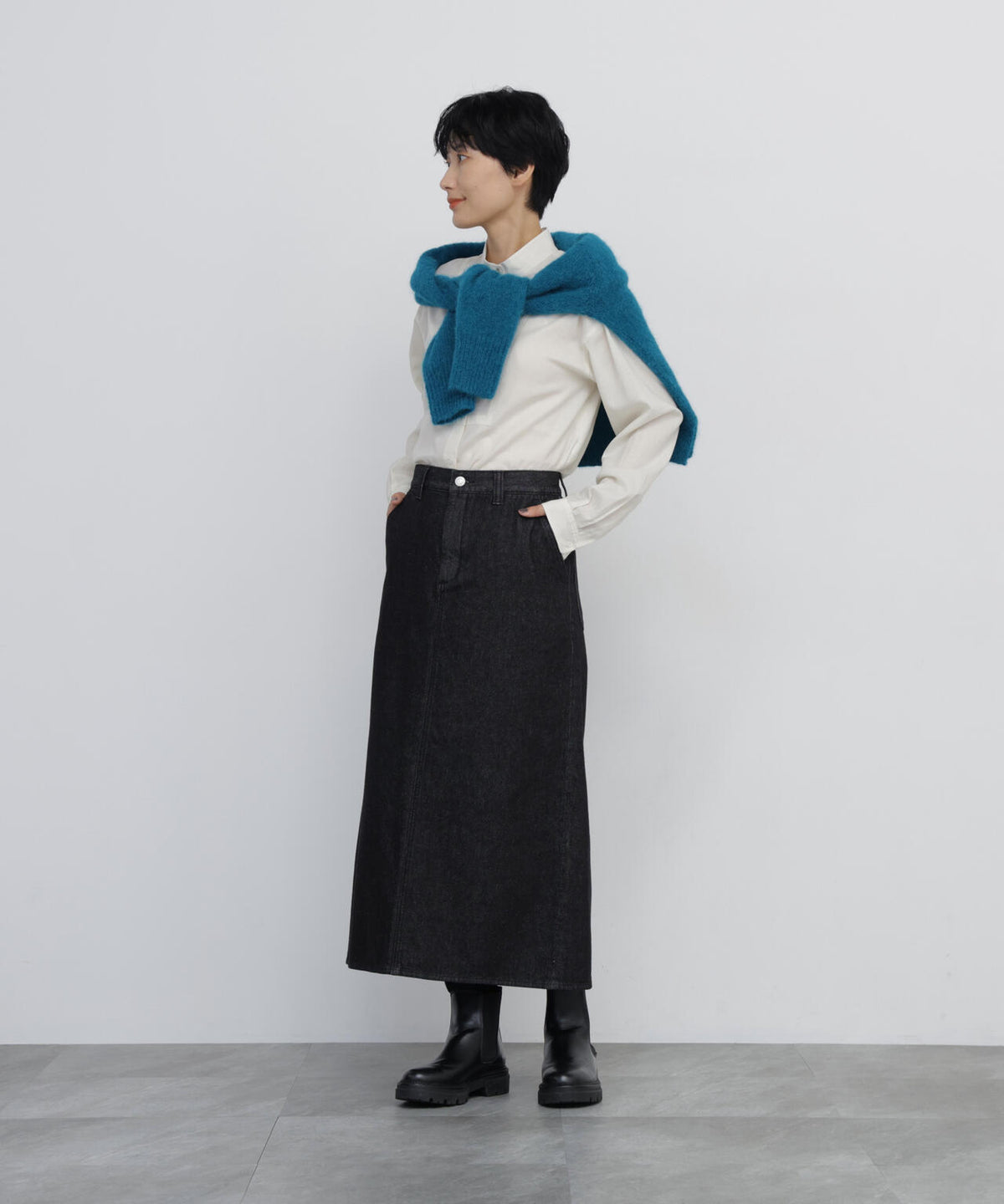 166cm B/78 W/58 H/86 着用サイズ:M