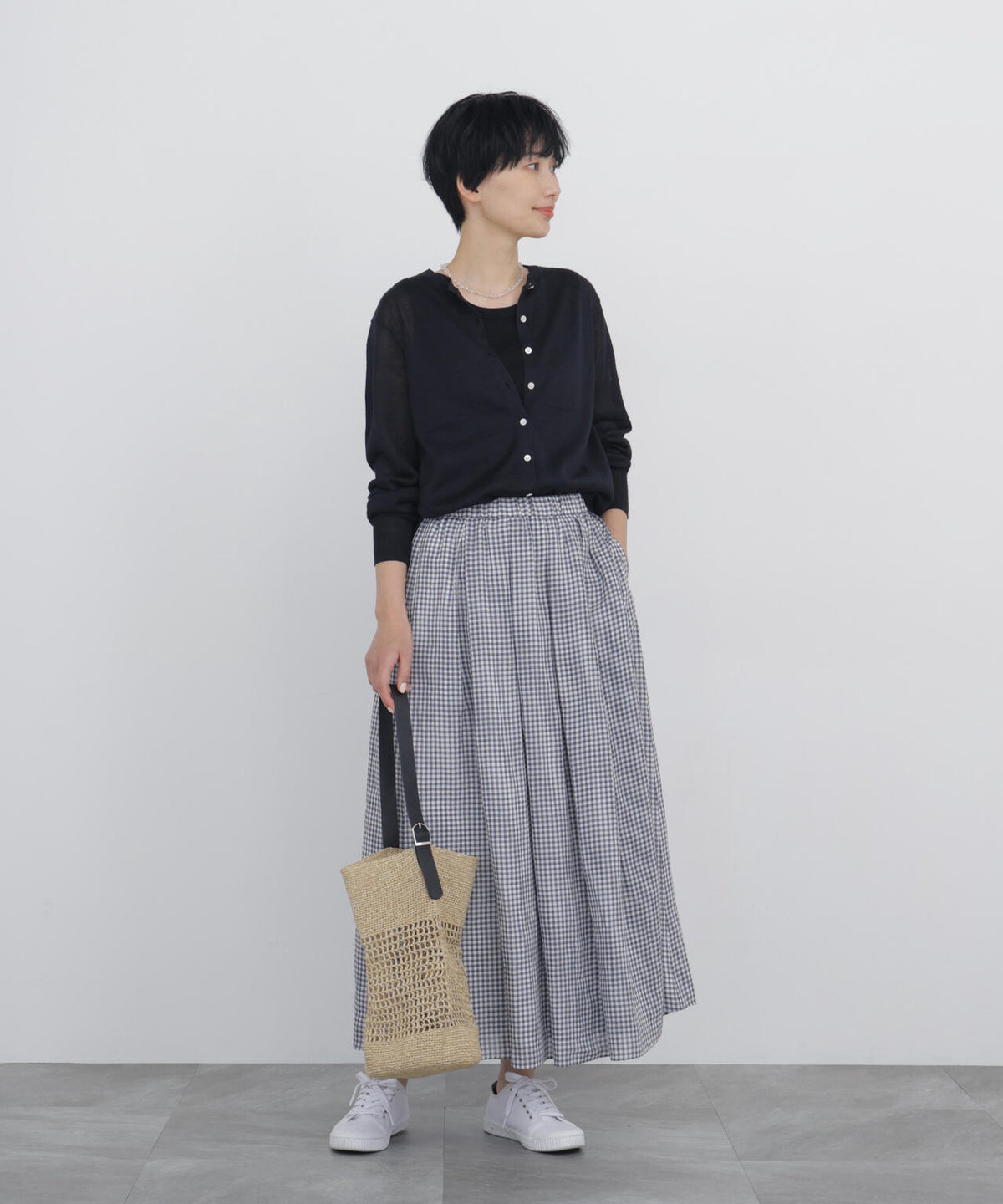 166cm B/78 W/58 H/86 着用サイズ:M