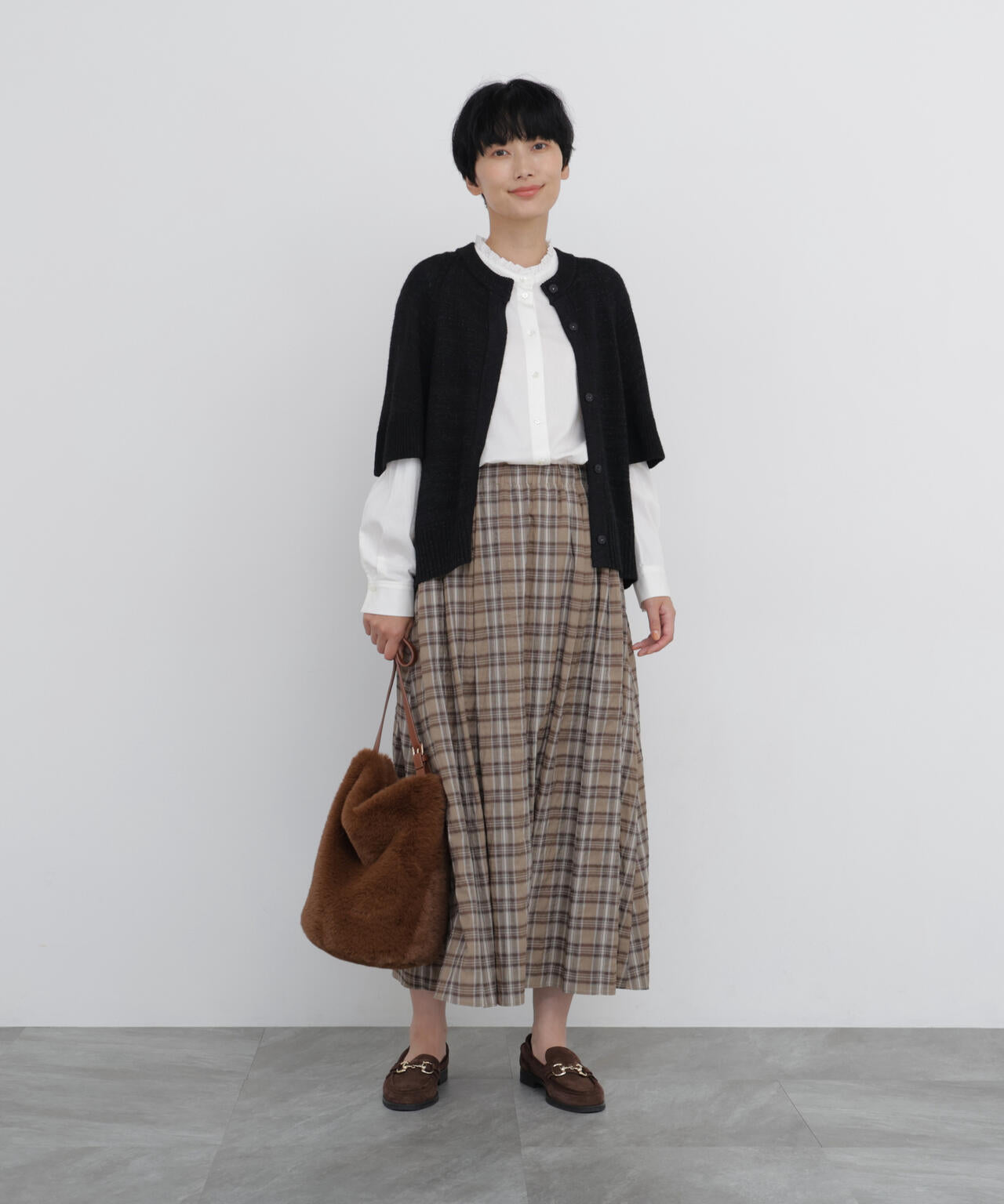 166cm B/78 W/58 H/86 着用サイズ:M