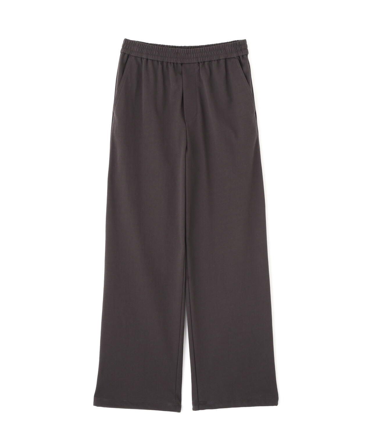 《洗える / リラックス / Good Price》バックメッシュジャージーストレートジョグパンツ