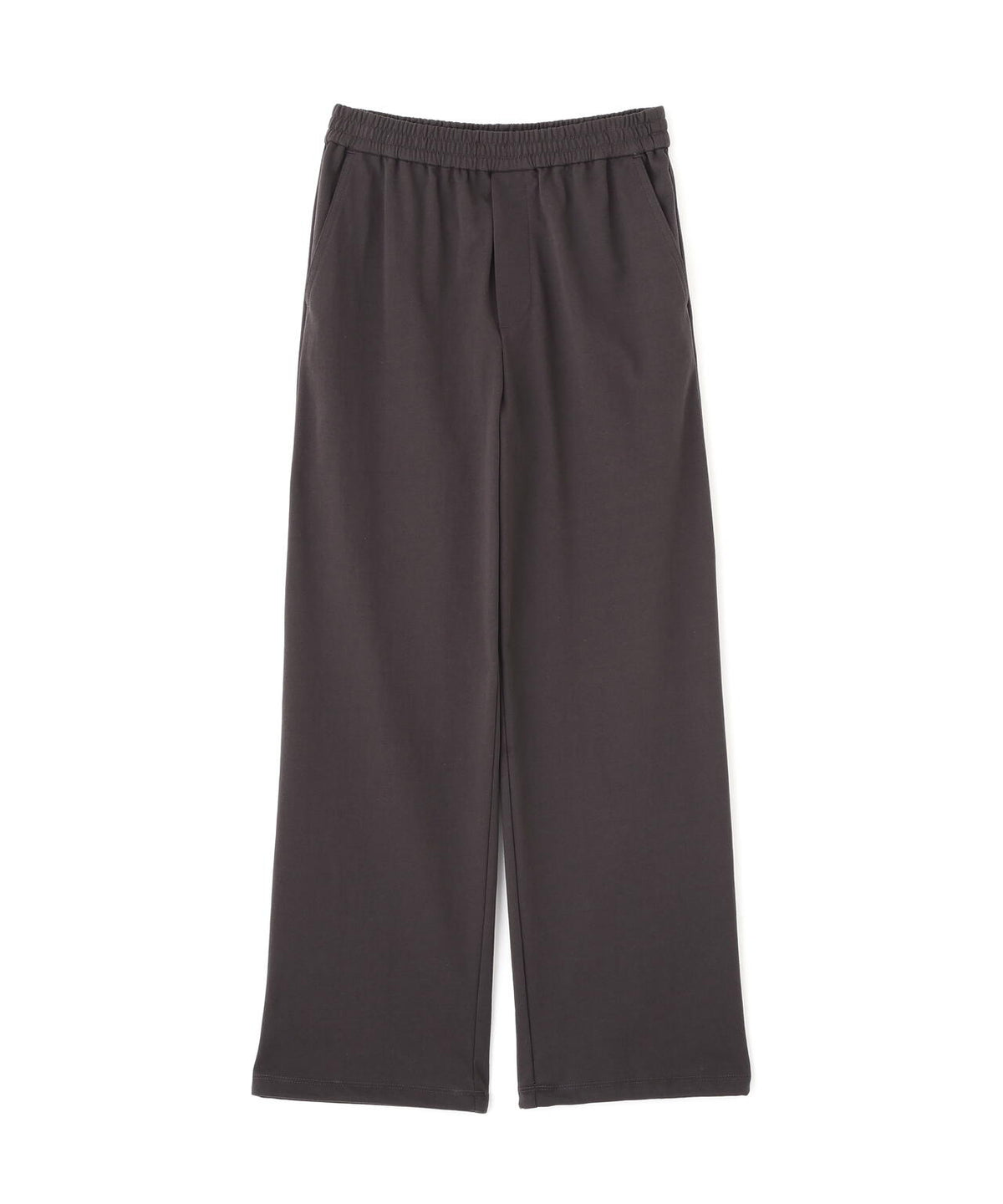 《洗える / リラックス / Good Price》バックメッシュジャージーストレートジョグパンツ