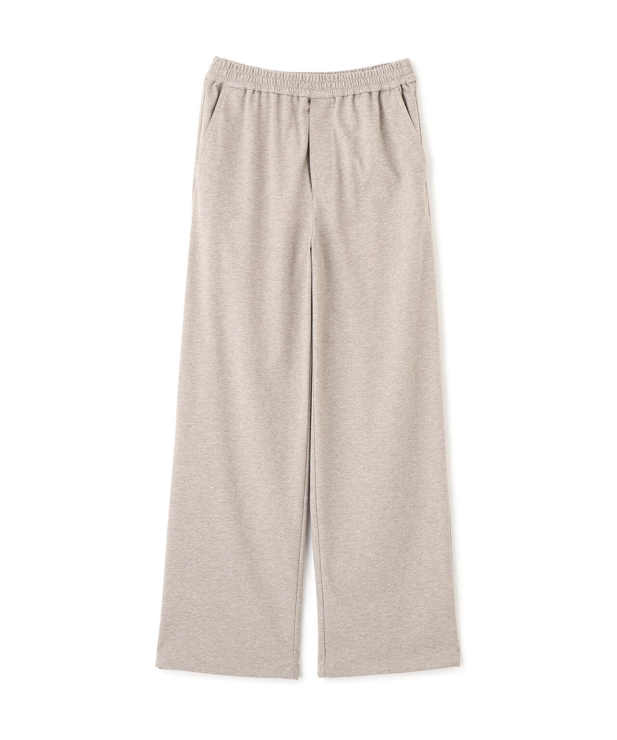 《洗える / リラックス / Good Price》バックメッシュジャージーストレートジョグパンツ