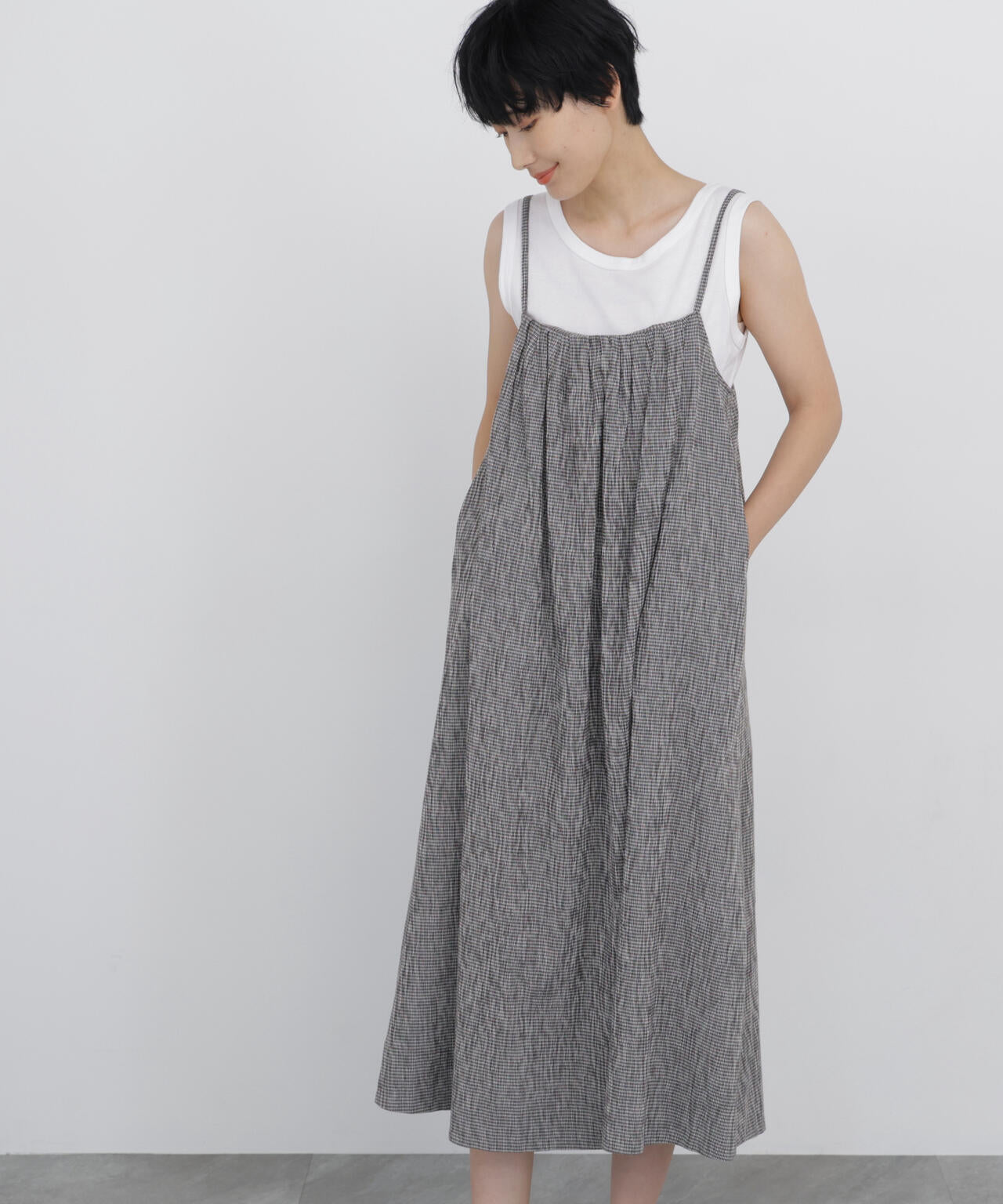 166cm B/78 W/58 H/86 着用サイズ:M