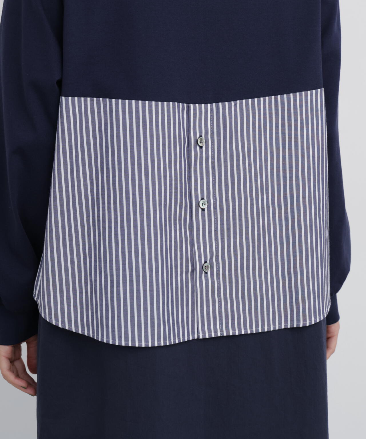 165cm/B:77cm/W:57cm/H:79cm 着用サイズ:M