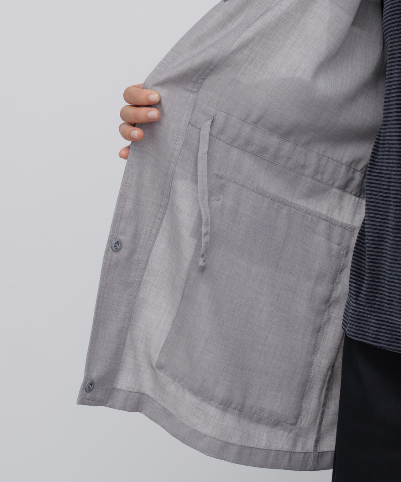 165cm/B:77cm/W:57cm/H:79cm 着用サイズ:M