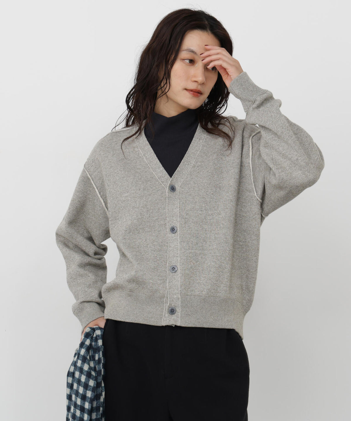 165cm/B:77cm/W:57cm/H:79cm 着用サイズ:M